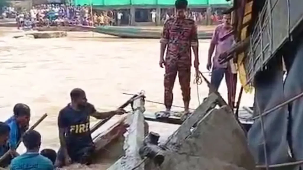 পাহাড়ি ঢলের পানিতে ভেসে যাওয়া যুবকের মরদেহ উদ্ধার